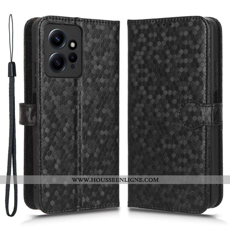 Housse Xiaomi Redmi Note 12 4G Design 3D à Lanière