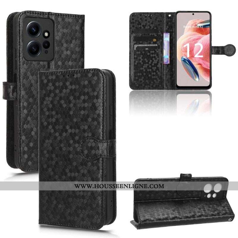 Housse Xiaomi Redmi Note 12 4G Design 3D à Lanière
