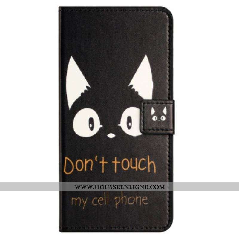 Housse Xiaomi Redmi Note 12 4G Don't Touch my Cell Phone