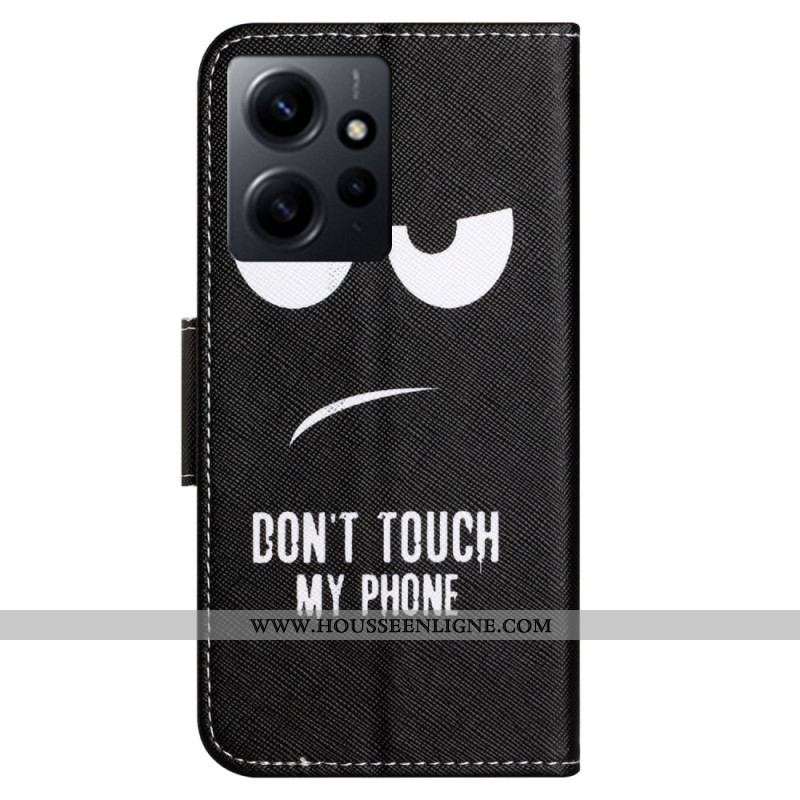 Housse Xiaomi Redmi Note 12 4G Don't Touch my Phone