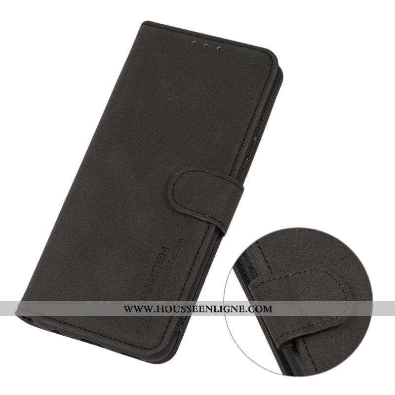 Housse Xiaomi Redmi Note 12 4G Effet Cuir KHAZNEH