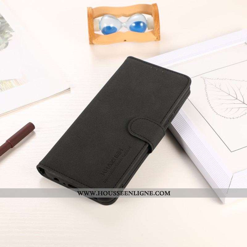 Housse Xiaomi Redmi Note 12 4G Effet Cuir KHAZNEH