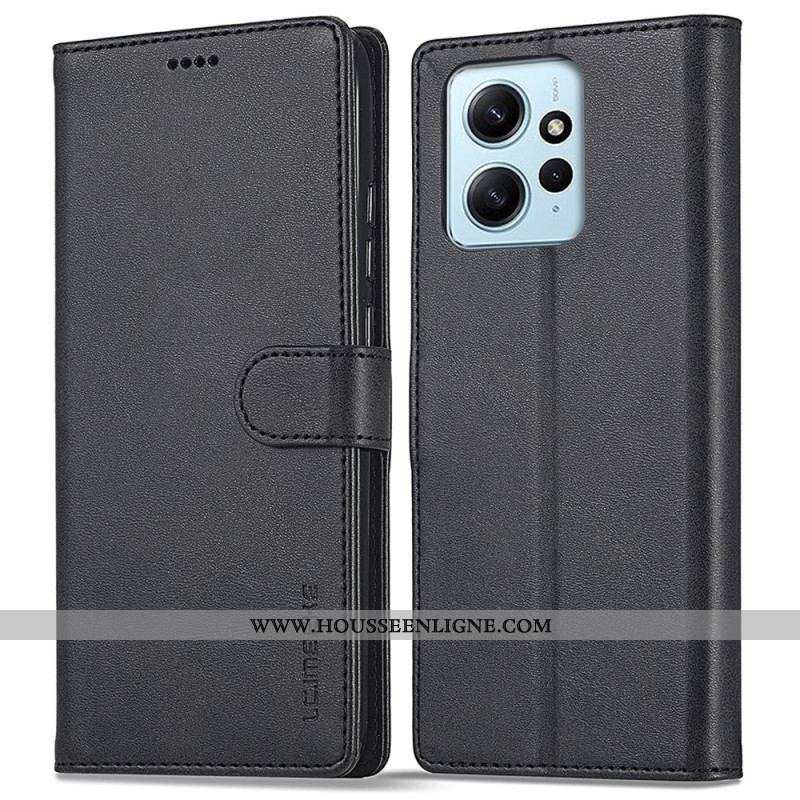 Housse Xiaomi Redmi Note 12 4G Effet Cuir LC.IMEEKE