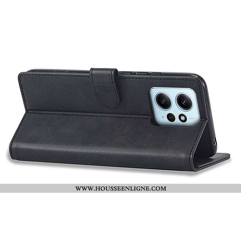 Housse Xiaomi Redmi Note 12 4G Effet Cuir LC.IMEEKE