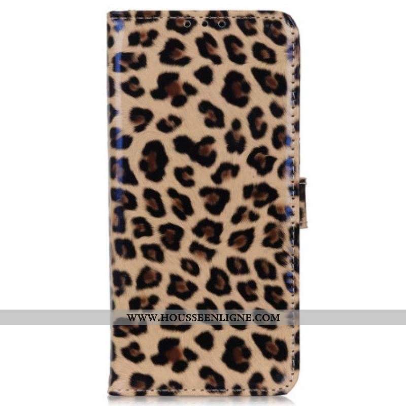 Housse Xiaomi Redmi Note 12 4G Effet Peau de Léopard