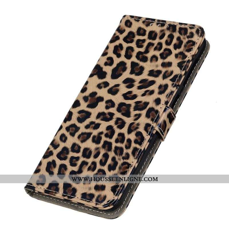 Housse Xiaomi Redmi Note 12 4G Effet Peau de Léopard