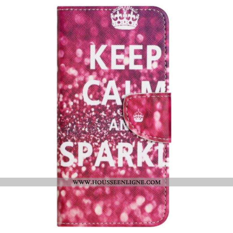 Housse Xiaomi Redmi Note 12 4G Keep Calm and Sparkle