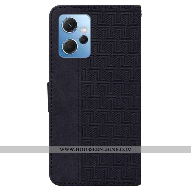 Housse Xiaomi Redmi Note 12 4G Motif à Lanière