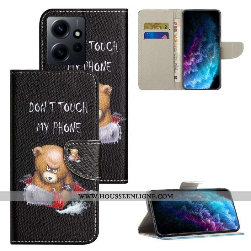 Housse Xiaomi Redmi Note 12 4G Ours Dangereux