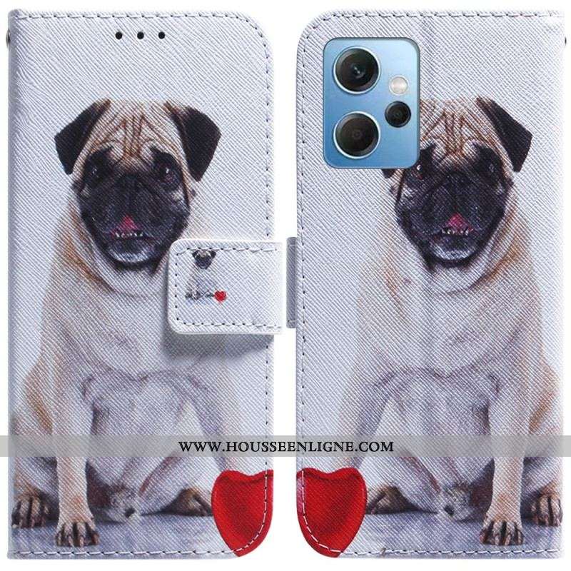 Housse Xiaomi Redmi Note 12 4G Pug Dog