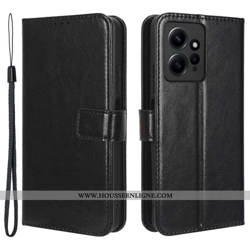 Housse Xiaomi Redmi Note 12 4G Simili Cuir Flashy