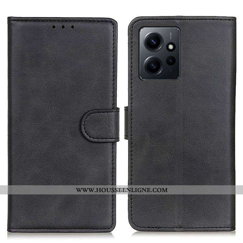Housse Xiaomi Redmi Note 12 4G Simili Cuir Mat