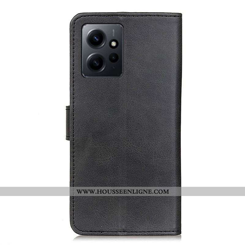 Housse Xiaomi Redmi Note 12 4G Simili Cuir Mat
