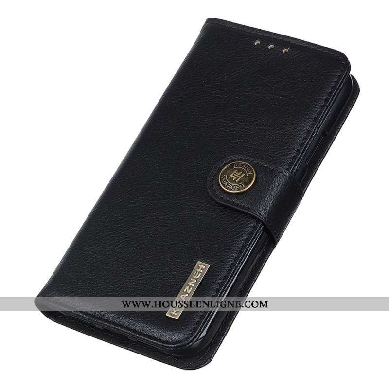 Housse Xiaomi Redmi Note 12 4G Simili Cuir Rétro KHAZNEH