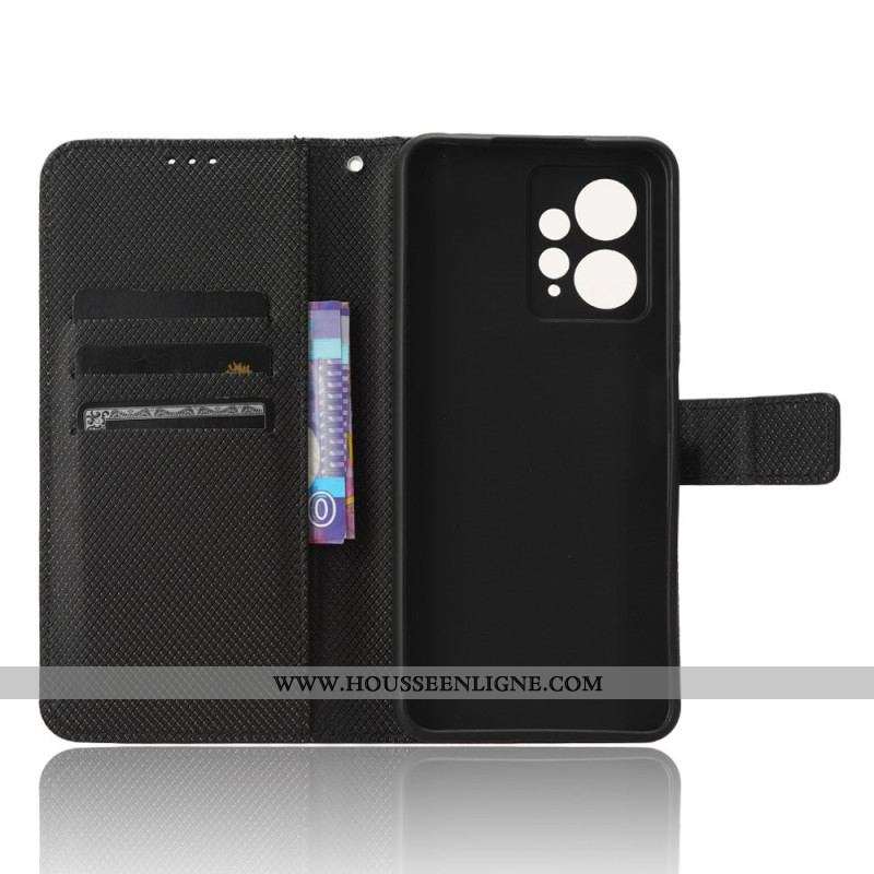 Housse Xiaomi Redmi Note 12 4G Simili Cuir Stylé à Lanière