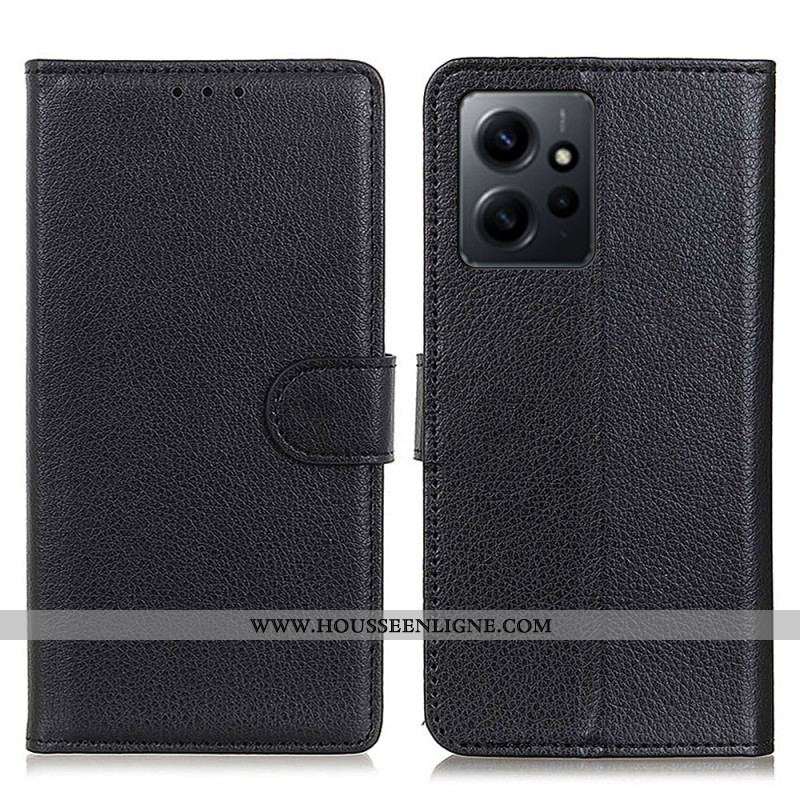 Housse Xiaomi Redmi Note 12 4G Simili Cuir Traditionnel