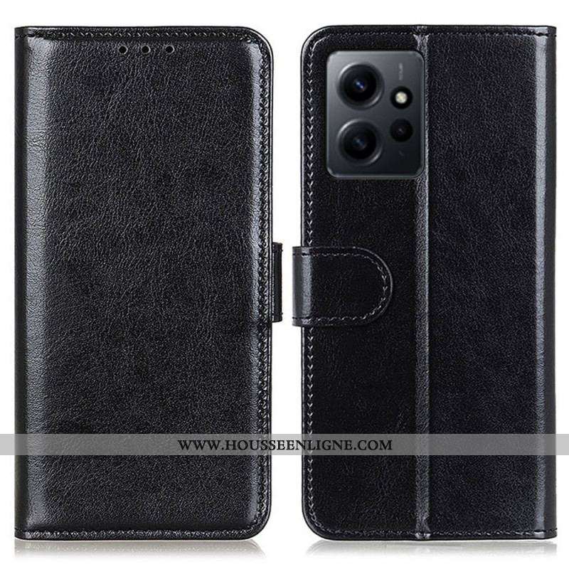 Housse Xiaomi Redmi Note 12 4G Simili Cuir Verni