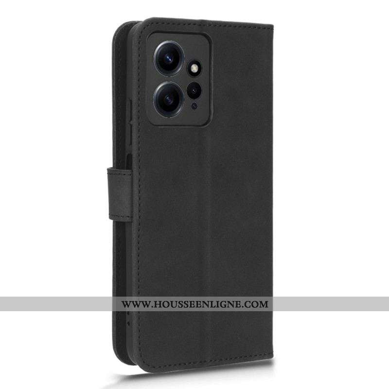 Housse Xiaomi Redmi Note 12 4G Style Cuir Uni