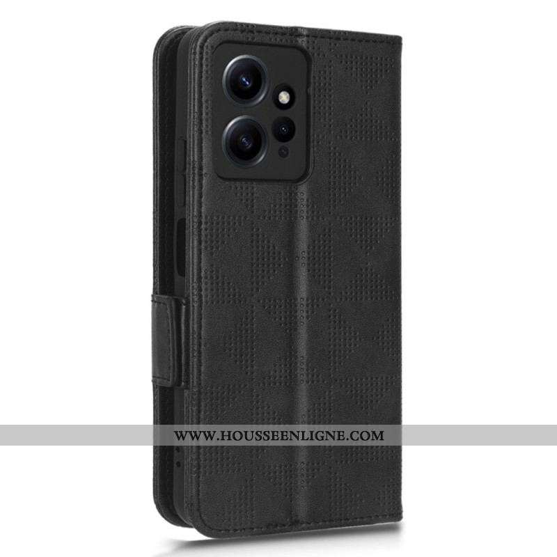 Housse Xiaomi Redmi Note 12 4G Triangles avec Lanière