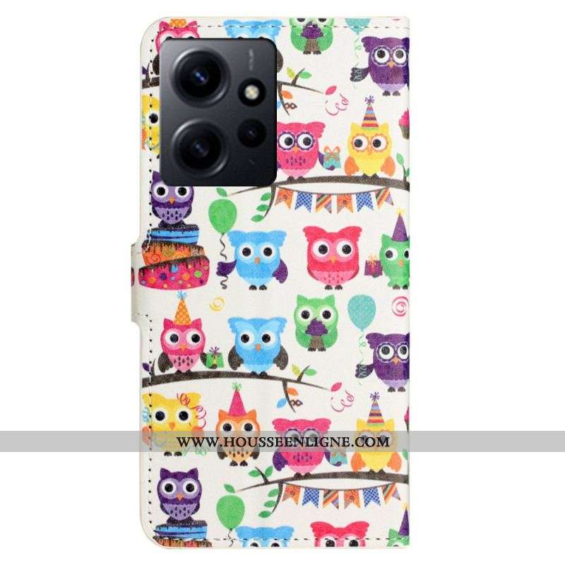 Housse Xiaomi Redmi Note 12 4G Tribu de Hibou