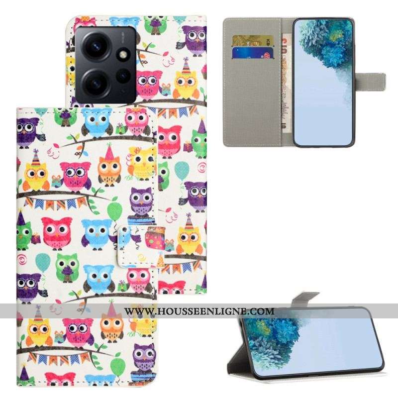 Housse Xiaomi Redmi Note 12 4G Tribu de Hibou
