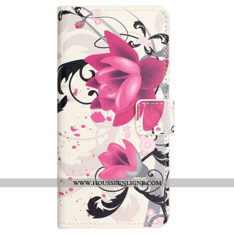 Housse Xiaomi Redmi Note 12 4G Tropical Flowers