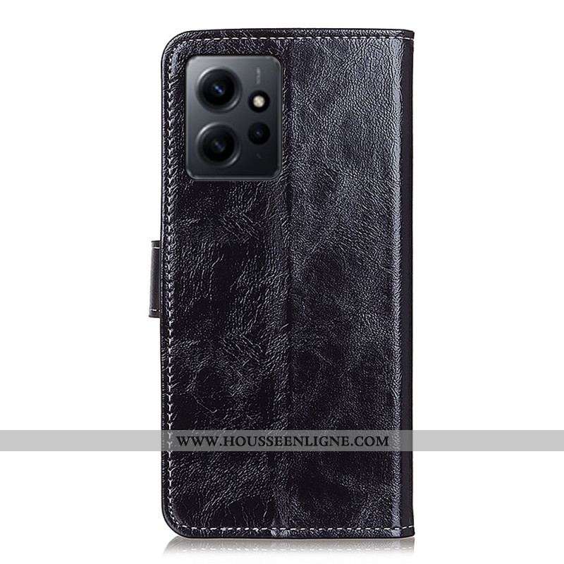 Housse Xiaomi Redmi Note 12 4G Vernie avec Coutures Apparentes