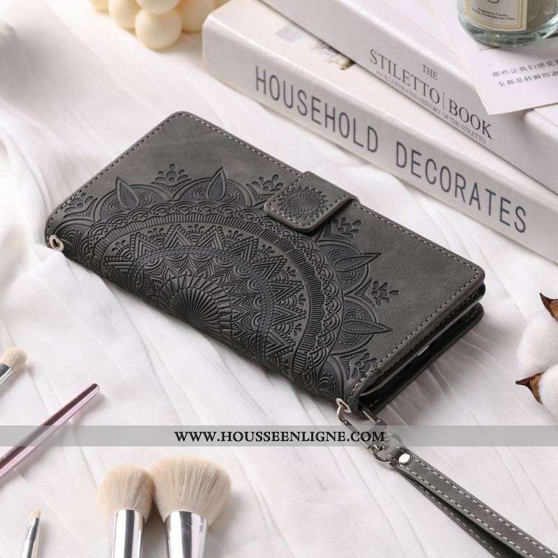 Housse Xiaomi Redmi Note 12 4G avec Porte-Monnaie Mandala