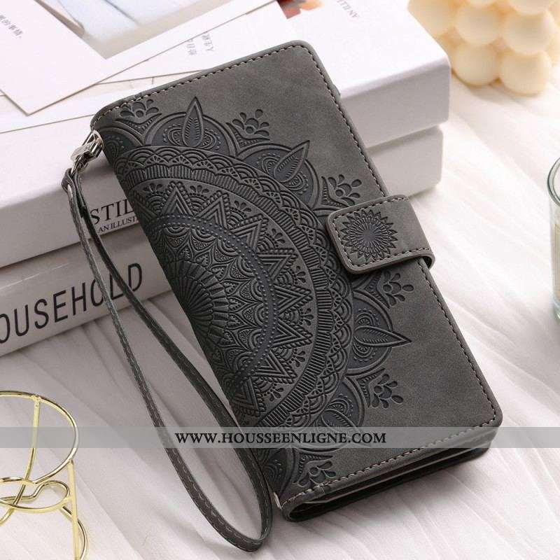 Housse Xiaomi Redmi Note 12 4G avec Porte-Monnaie Mandala