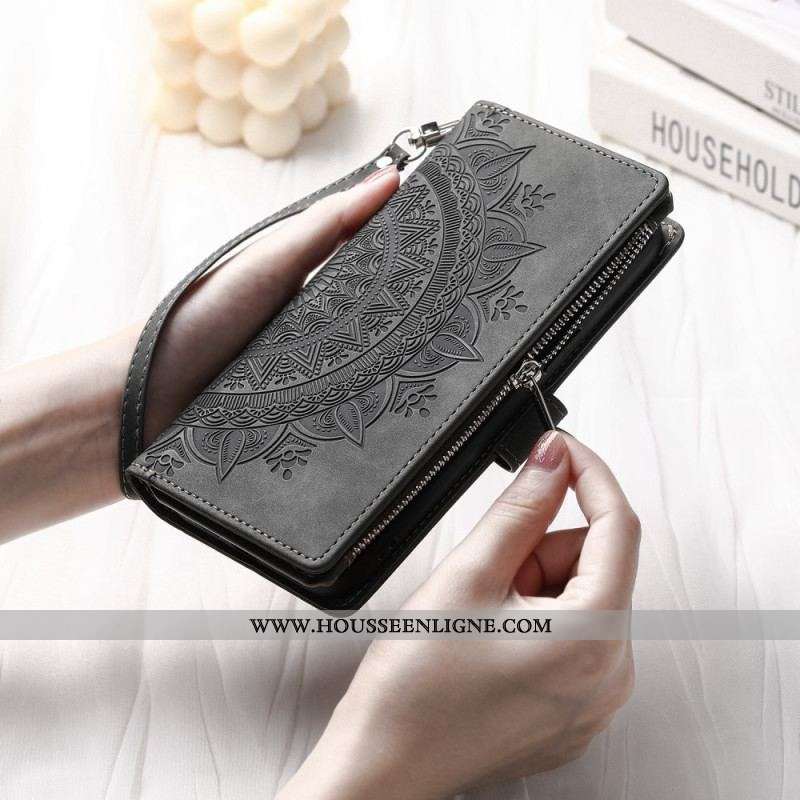 Housse Xiaomi Redmi Note 12 4G avec Porte-Monnaie Mandala