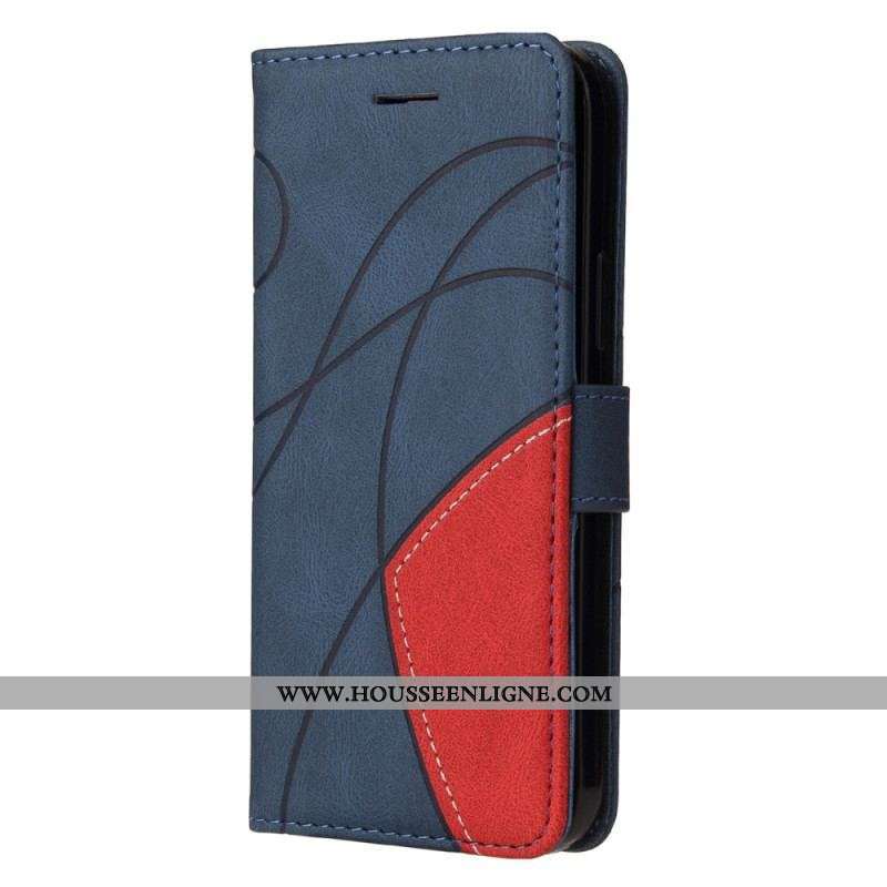 Housse Xiaomi Redmi Note 12/Poco X5 5G Bicolore à Lanière