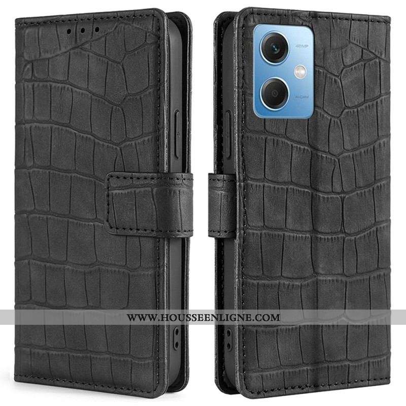 Housse Xiaomi Redmi Note 12/Poco X5 5G Crocodile