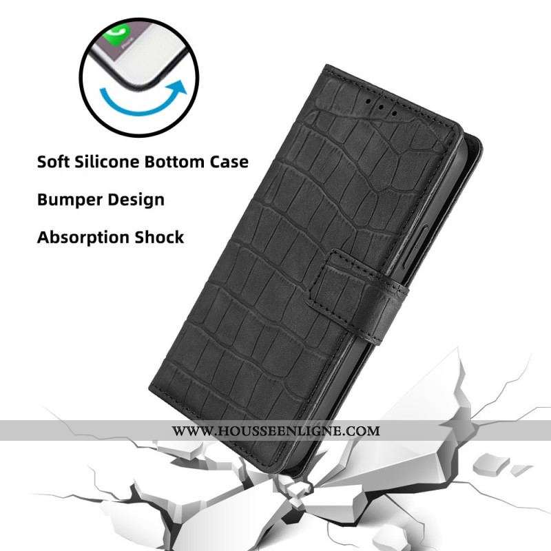 Housse Xiaomi Redmi Note 12/Poco X5 5G Crocodile