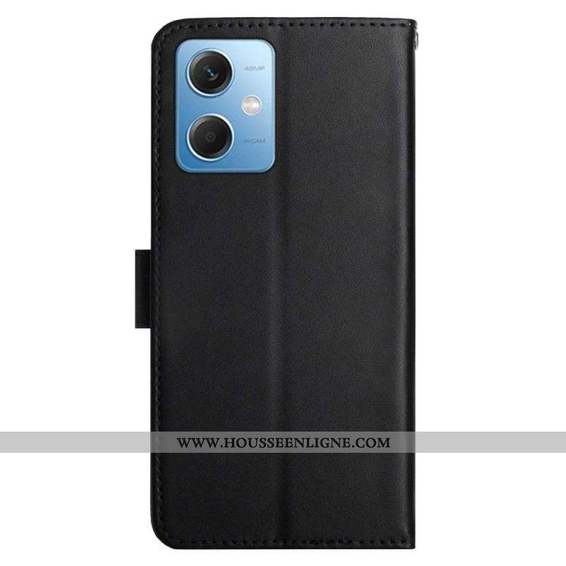 Housse Xiaomi Redmi Note 12/Poco X5 5G Cuir Nappa Véritable