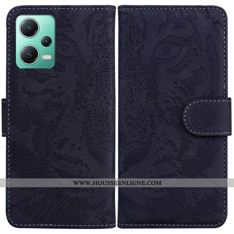 Housse Xiaomi Redmi Note 12/Poco X5 5G Empreinte Tigre