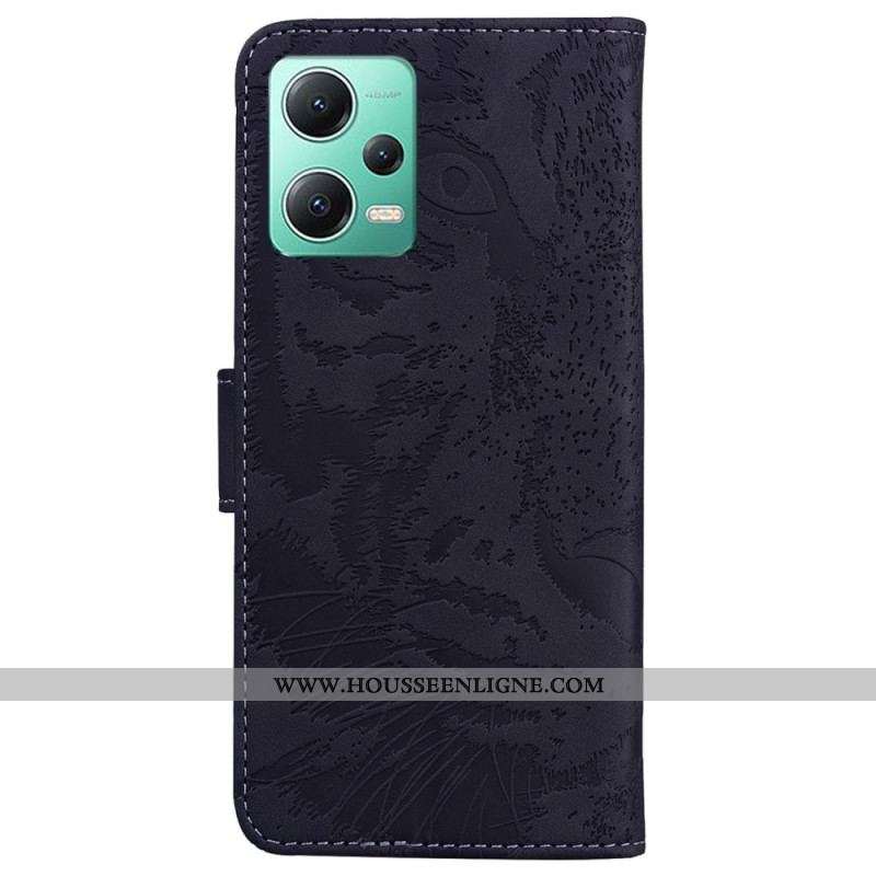 Housse Xiaomi Redmi Note 12/Poco X5 5G Empreinte Tigre