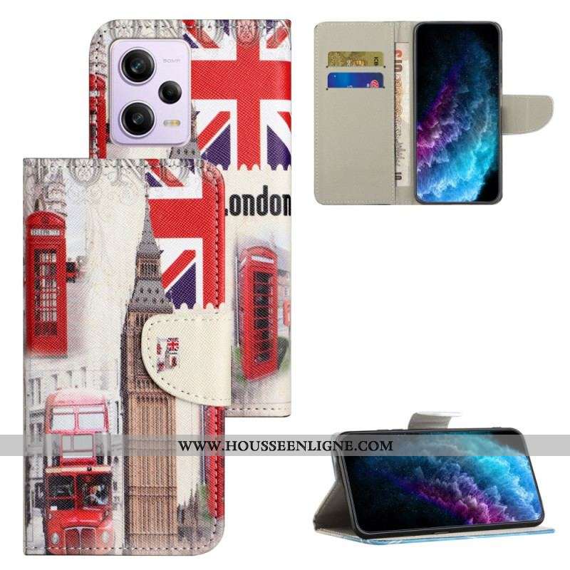 Housse Xiaomi Redmi Note 12/Poco X5 5G London Life