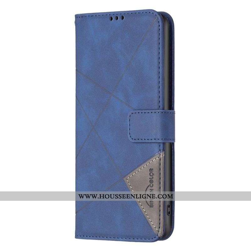 Housse Xiaomi Redmi Note 12/Poco X5 5G Losanges BINFEN COLOR