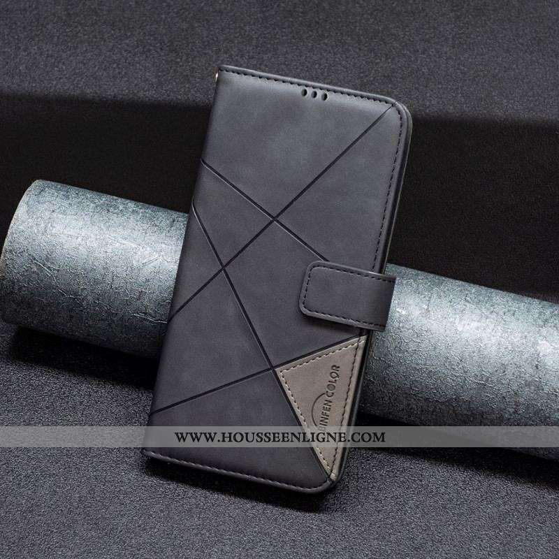 Housse Xiaomi Redmi Note 12/Poco X5 5G Losanges BINFEN COLOR