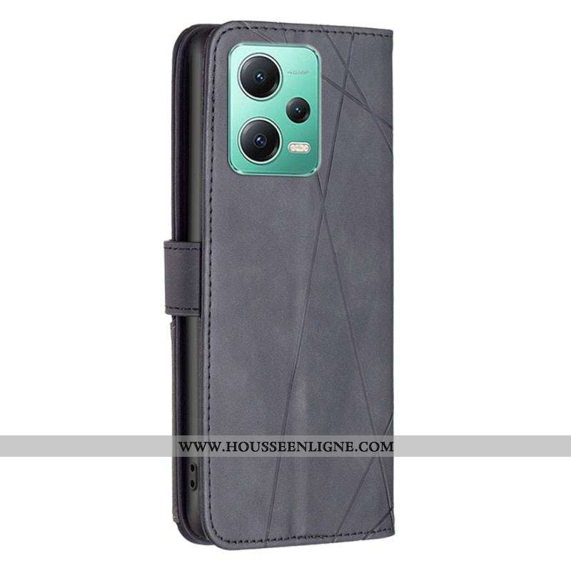 Housse Xiaomi Redmi Note 12/Poco X5 5G Losanges BINFEN COLOR
