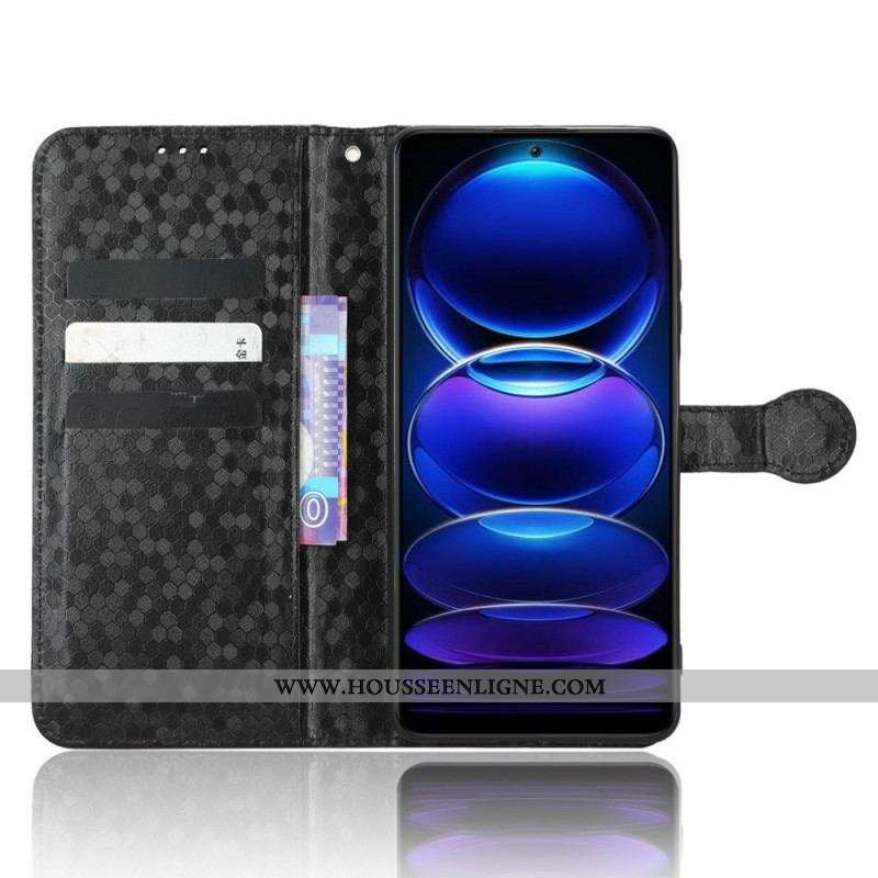 Housse Xiaomi Redmi Note 12/Poco X5 5G Motif 3D à Lanière