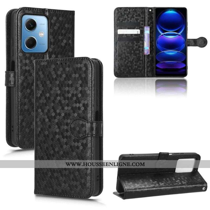 Housse Xiaomi Redmi Note 12/Poco X5 5G Motif 3D à Lanière