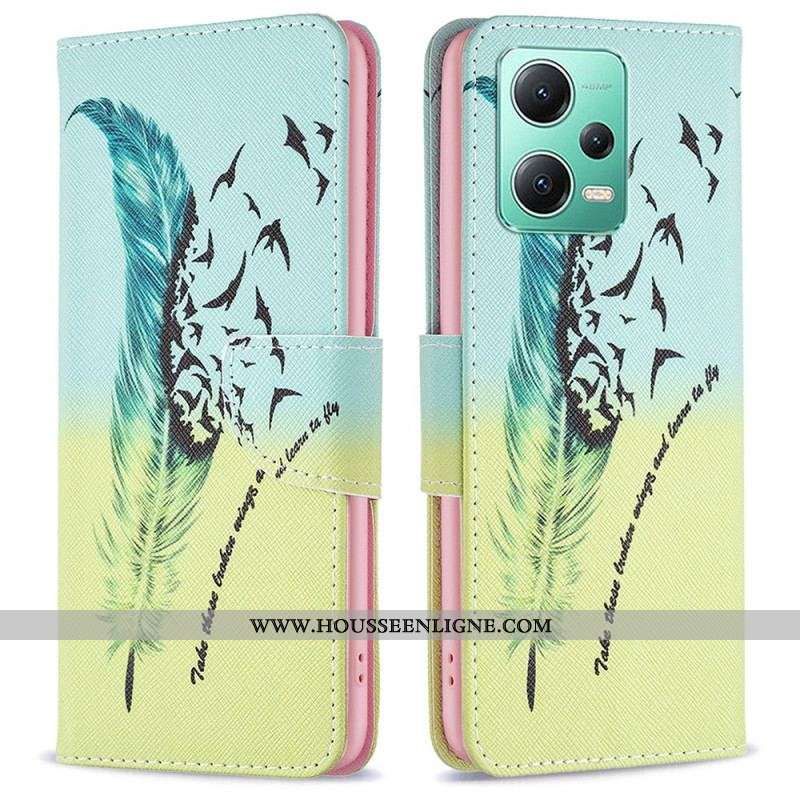 Housse Xiaomi Redmi Note 12/Poco X5 5G Plume