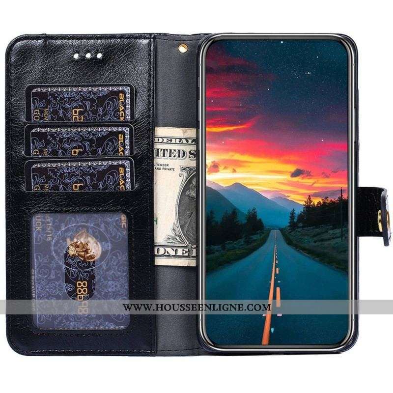 Housse Xiaomi Redmi Note 12/Poco X5 5G Porte-Monnaie Zippé