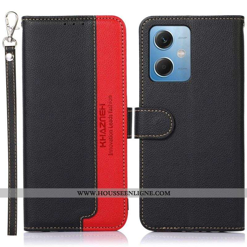 Housse Xiaomi Redmi Note 12/Poco X5 5G RFID KHAZNEH