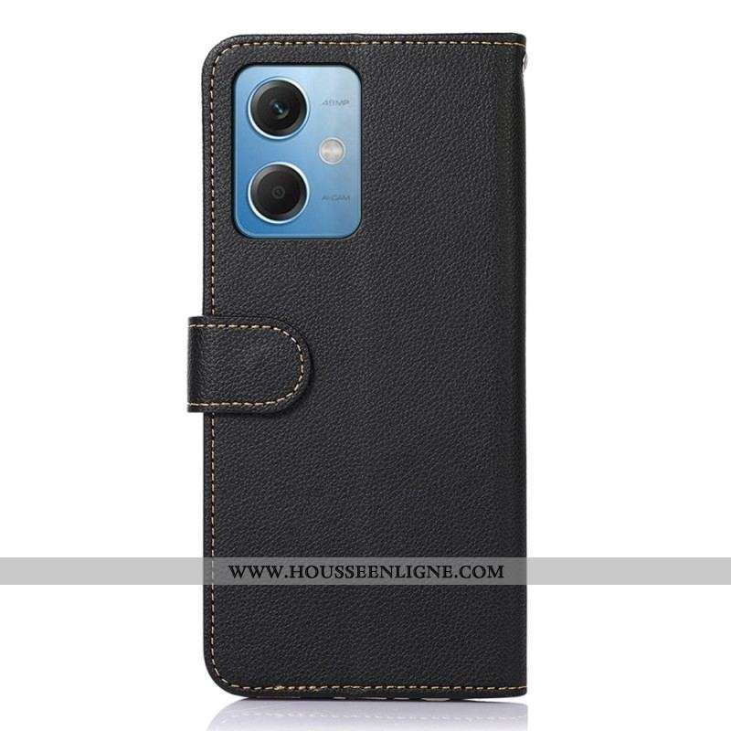 Housse Xiaomi Redmi Note 12/Poco X5 5G RFID KHAZNEH