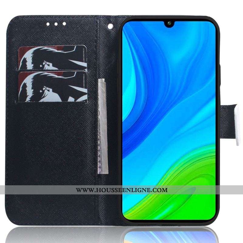 Housse Xiaomi Redmi Note 12/Poco X5 5G Rêve de Chiot à Lanière