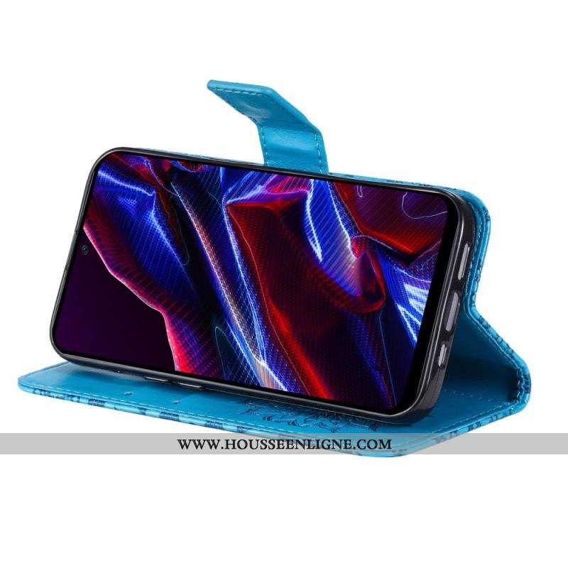 Housse Xiaomi Redmi Note 12/Poco X5 5G Soleil avec Lanière