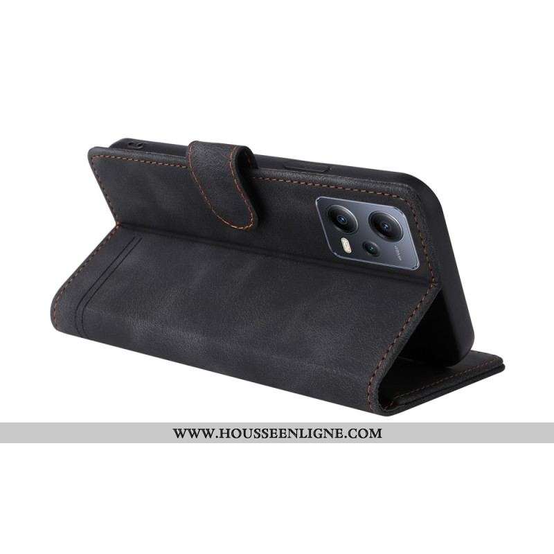 Housse Xiaomi Redmi Note 12/Poco X5 5G Style Cuir