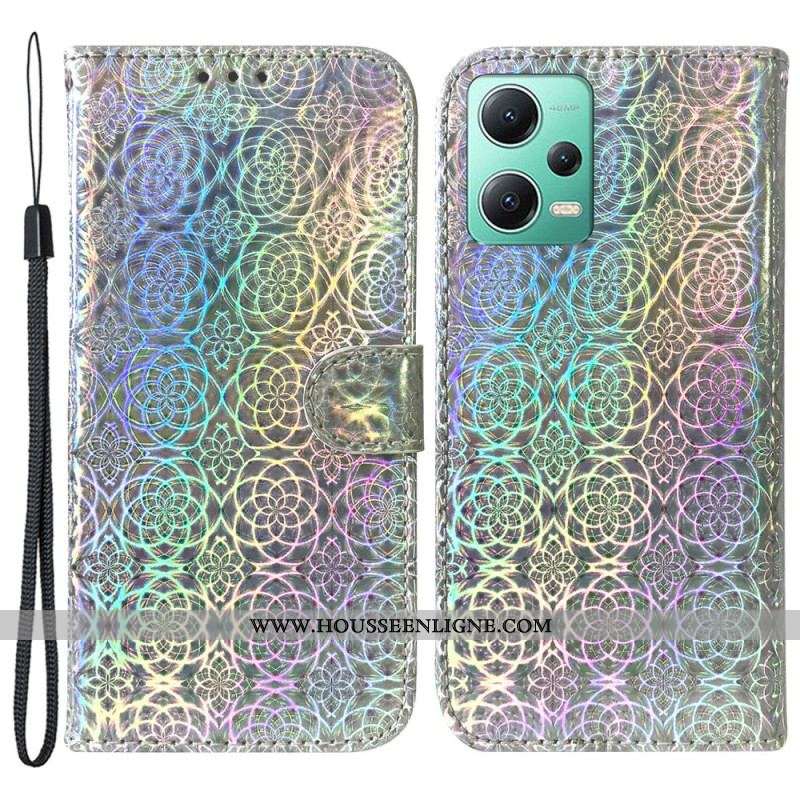 Housse Xiaomi Redmi Note 12/Poco X5 5G Style Disco